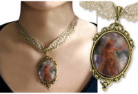 Nene Thomas - Collana - Cammeo - Innocence - Collarino - Pizzo